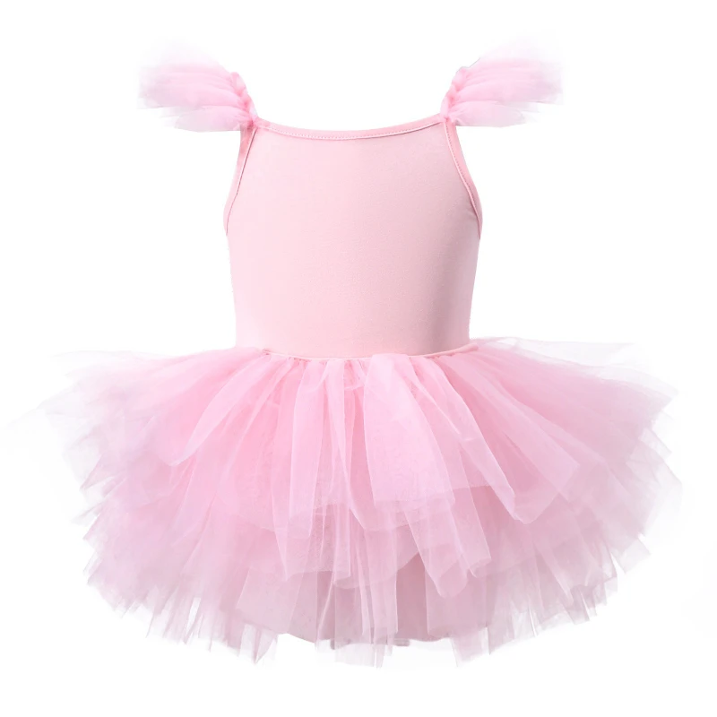 Comfortable and Breathable Children's Summer Halter Senior Beautiful Ballet Practice Clothes Girls Chinese Dance Form Tutu Skirt
