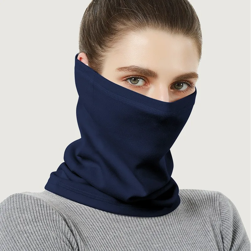 The Best Choice For Winter Outdoor Men Women Skiing Cycling Seamless Scarf Mask Breathable Cold-Proof Plus Velvet Neck Cover