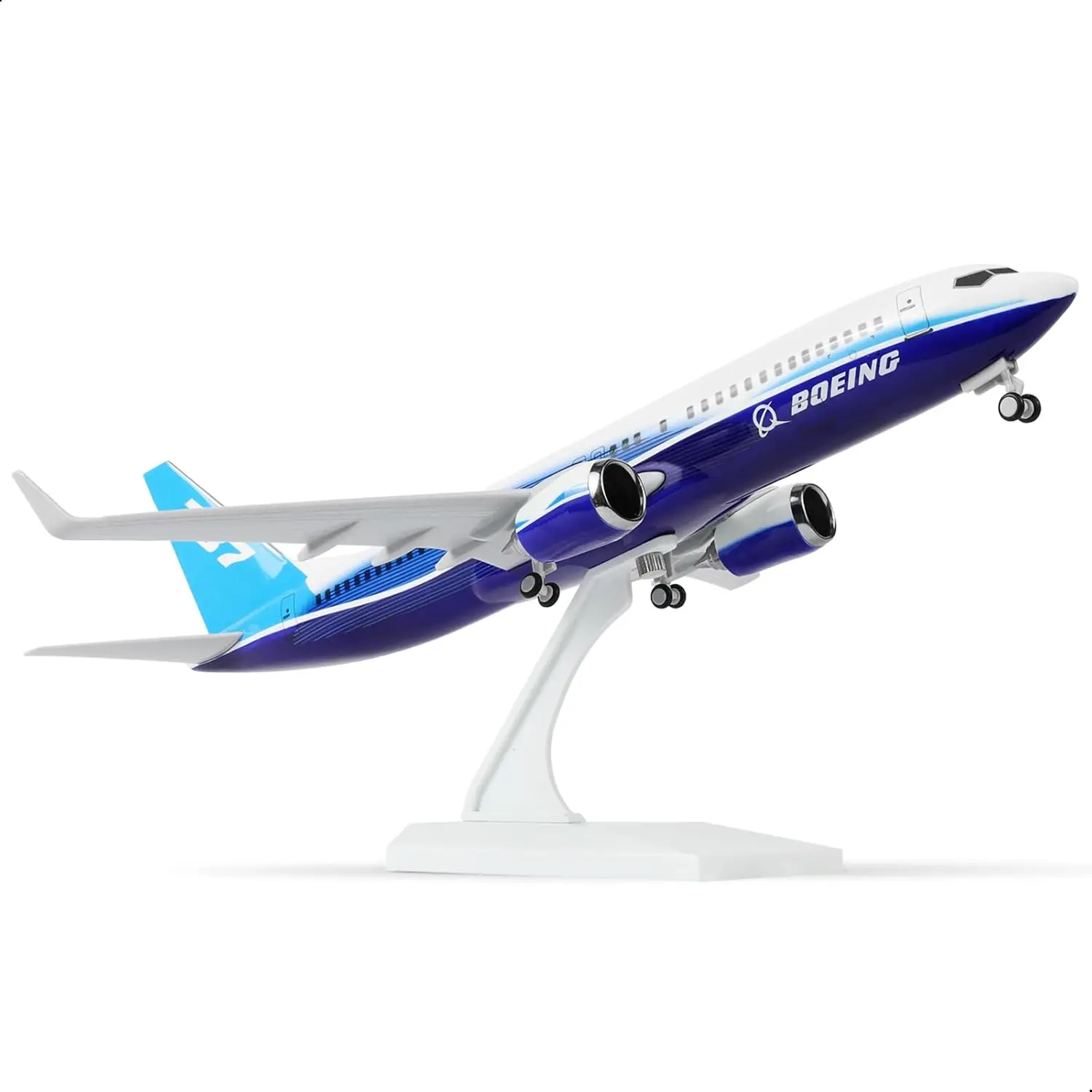 30cm B737 Prototype Airplane Model 1/240 diecast Resin Airplane Model for Adult Birthday Business Aviation Gift or Collectible