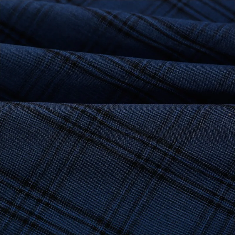 

Мужской тканевый повседневный костюм, модный эластичный комплект