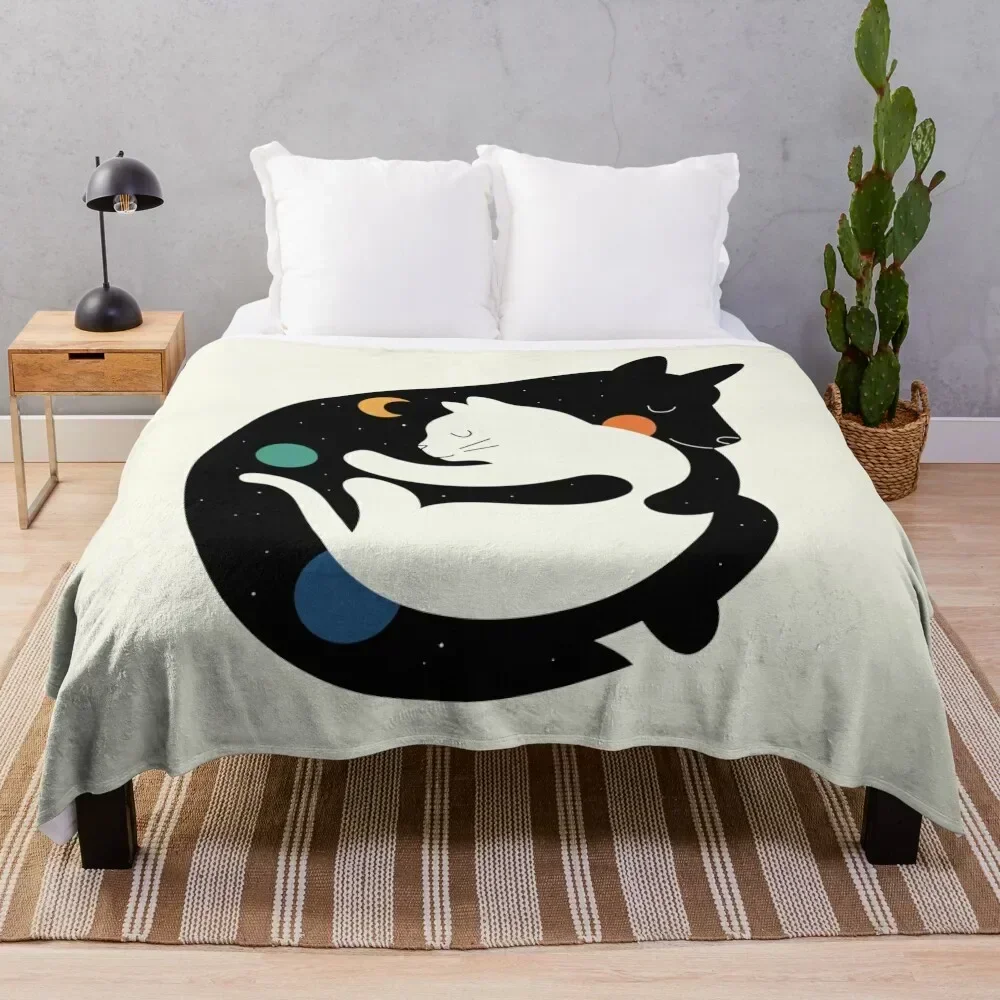 

More Hugs Less Fights Throw Blanket warm for winter Picnic heavy to sleep Decorative Beds Blankets