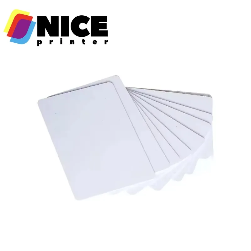 10pcs White Blank inkjet printable PVC Card Waterproof plastic ID Card business card no chip for Epson for Canon printer