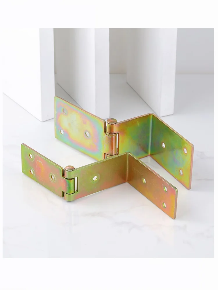 Wooden box hinges, hardware folding and bending, movable leaves, logistics reserves, prop boxes, accessories, cabinet hinges 5
