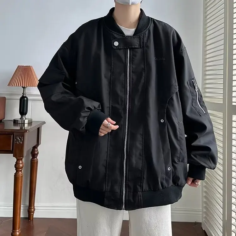 

Contemporary Baseball Style 2025 Varsity Jacket Autumn Edition Man Women Coat Casual Uniform Loose Design Jackets for Men