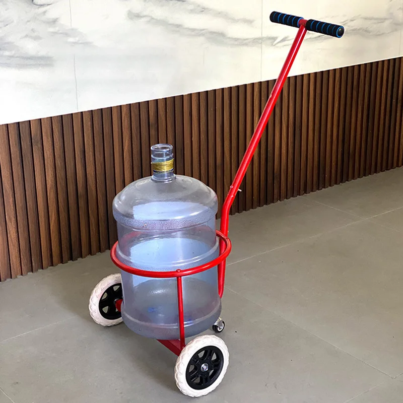 

Vegetable and Fruit Picking Trolley Hand-pulled with Carts Bucket Water Pulling Trolley Farm Orchard Portable Roller Garden Tool