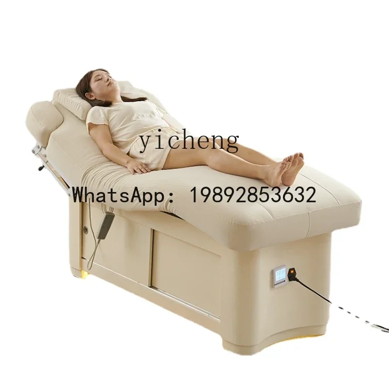 AA Electric Beauty Bed Massage Couch Massage Bed Latex  Lying Hole Elevated Bed