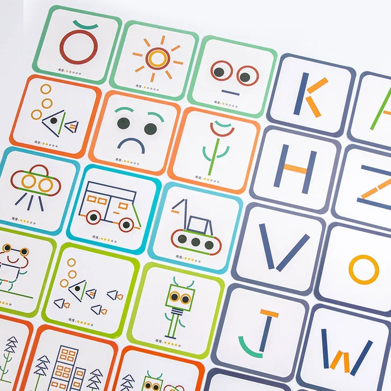 DIY Holz Kreative Sticks Und Ringe Puzzle Intelligenz Spiel Montessori Frühen Kindheit Pädagogisches Spielzeug Für Kinder Kinder