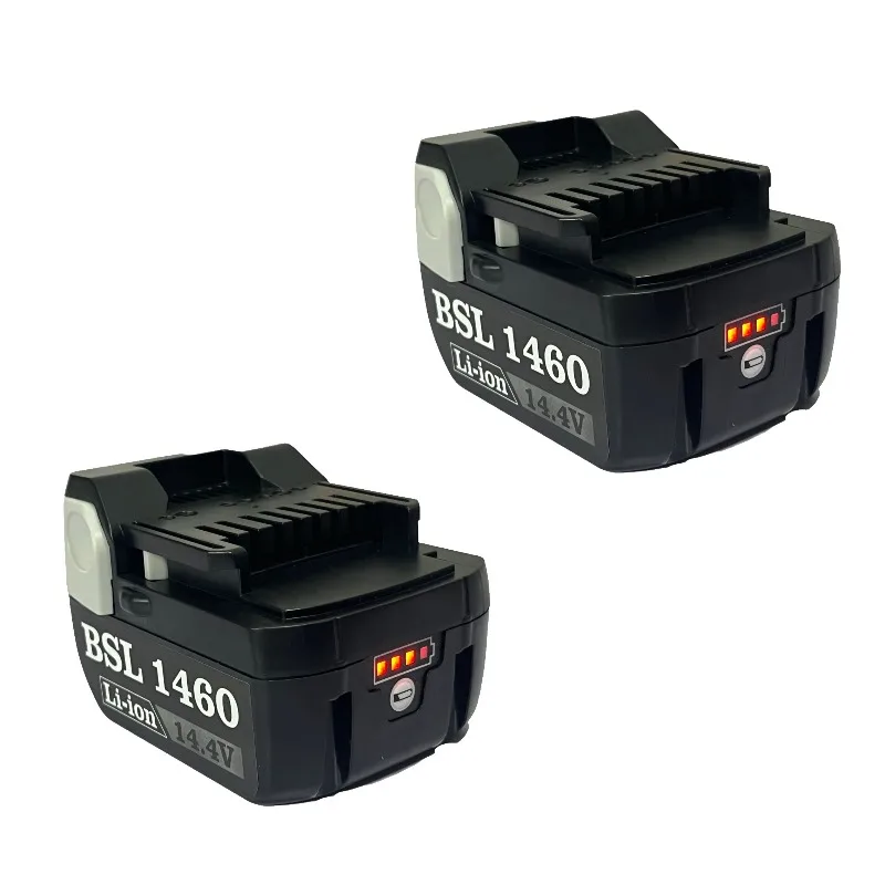 2025 بطارية قابلة للشحن لشركة هيتاشي ليثيوم أيون 14.4 فولت 9.0AH استبدال أداة البطارية BSL1430 CJ14DSL BSL1440 CR14DSL BSL1415