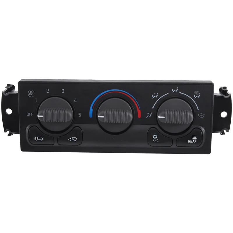 

Efficient A/C Heater Climate Control Switch 19244874 For GMC Silverado Sierra 1 PCS Black Plastic