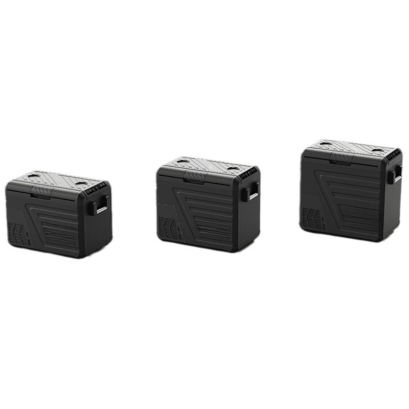 

Small portable dual temperature zone frozen fresh-keeping compressor dual-purpose car and home