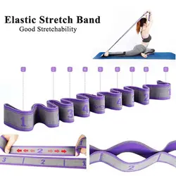 Fitness sport esercizio filo di lattice Multi loop cinturino Nylon Pilates fascia di tensione corda elasticizzata cintura Yoga