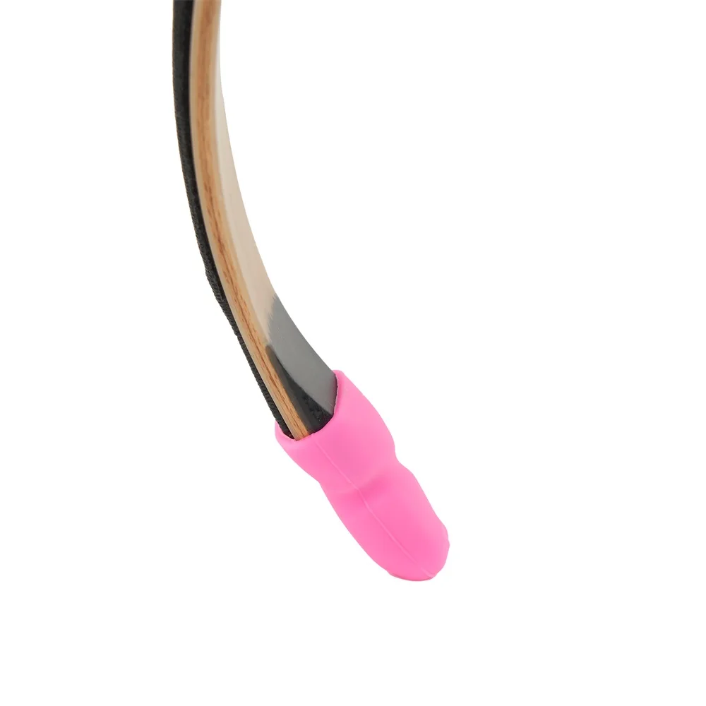 Silicone Archery Bow Limb Tips Protector for Recurve Bow Accessories 8 Colors