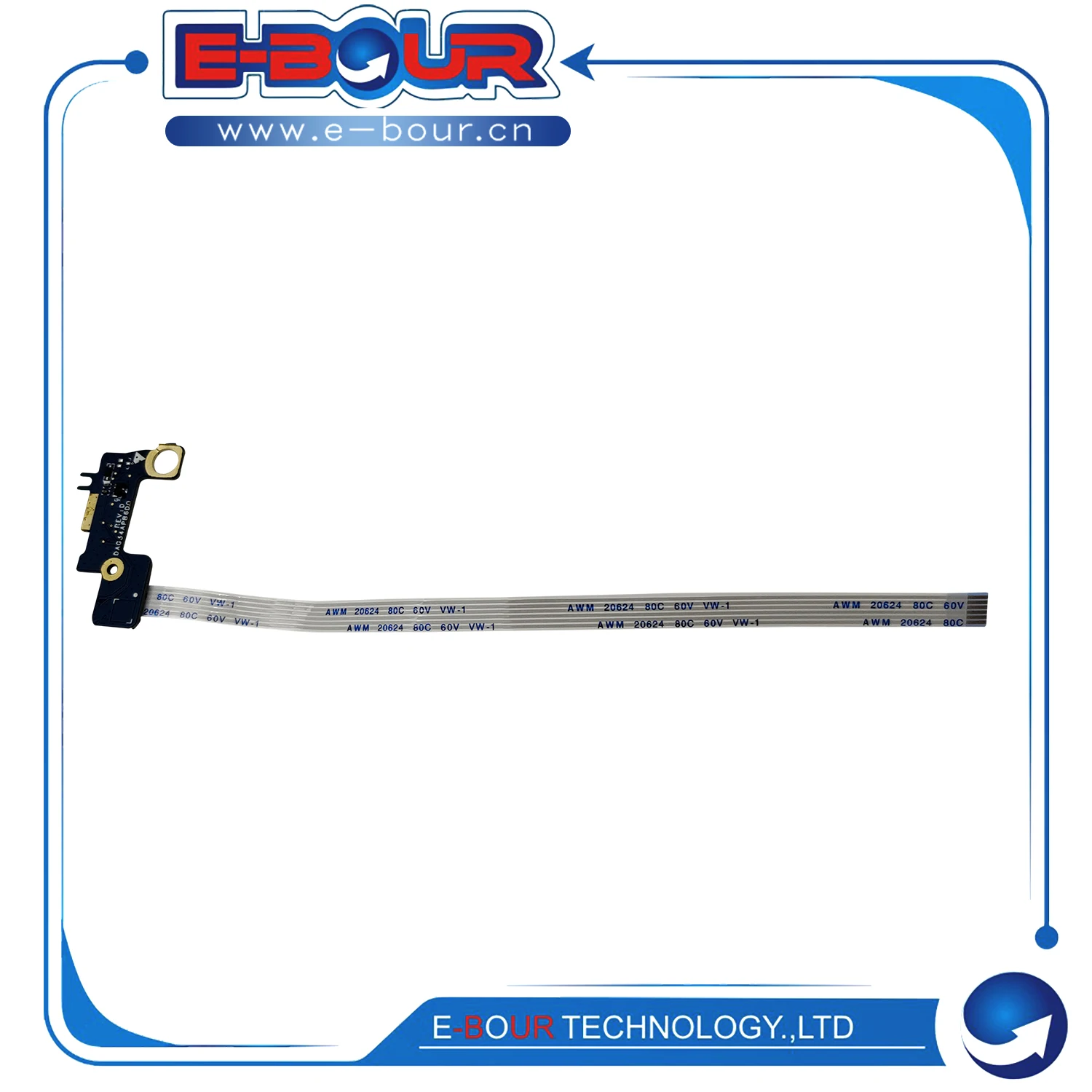 لوحة زر الطاقة مع كابل ، ملحق إصلاح الكمبيوتر المحمول ، H 15-AU ، سلسلة 15-AW ، 15-AU000NR ، DAG34APB6DO ، مفتاح التشغيل ، جديد