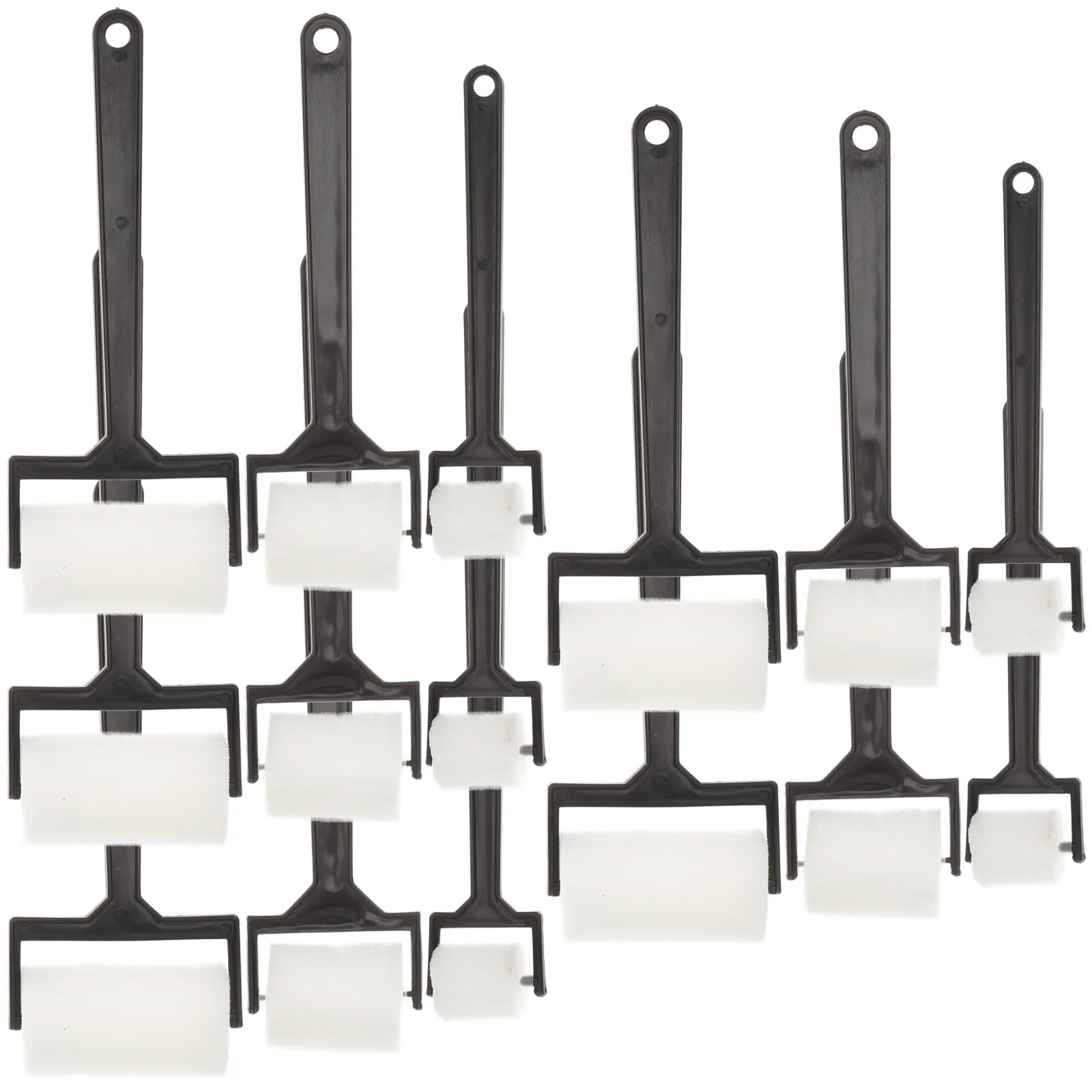 

15Pcs Kids Sponges Stamp Painting Brush Set Small Hands Control Strong Structure Not Easy Crack Art Painting Sponge Brush