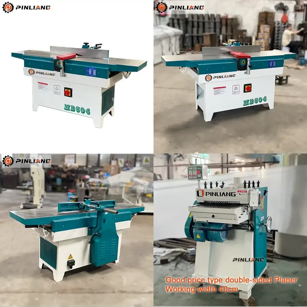 

PINLIANG MB504 Wood Surface Planer & Large Bench Jointer with Engine/Motor 3-4kW 380V for Processing 400mm Solid Wood
