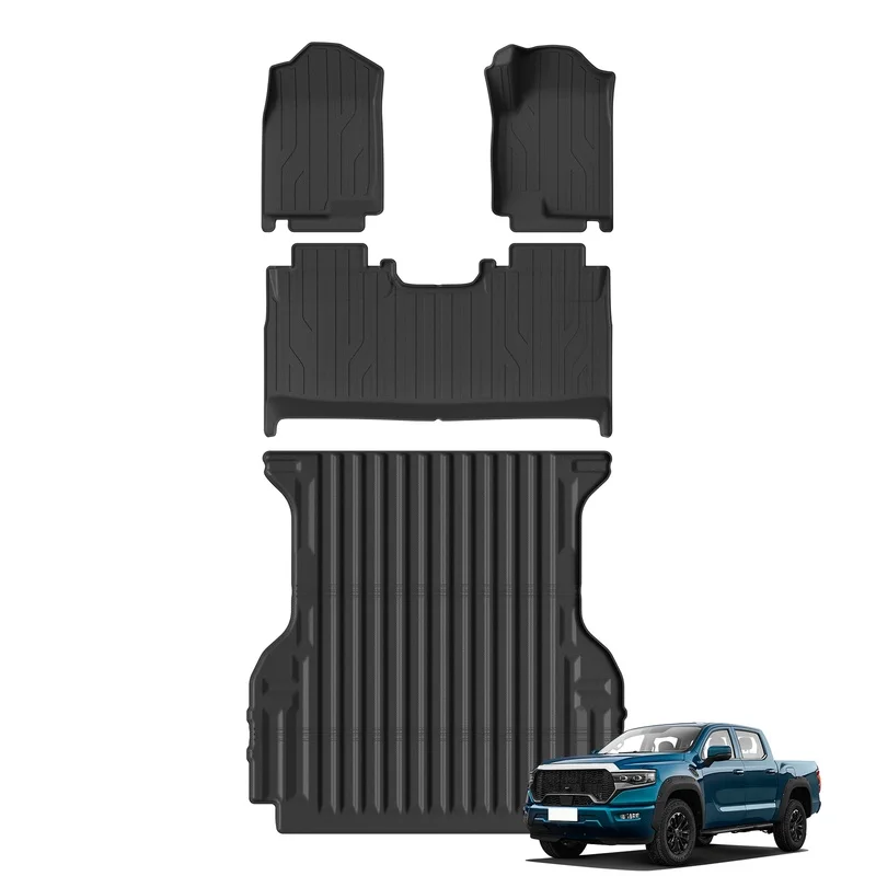 LHD RHD Use for Foton Tunland V9 2026 2025 Car Floor Mats Truck Mat Trunk TPE 3D Foot Mat Accessory