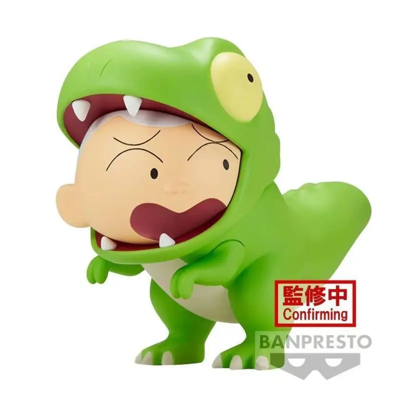 Figura Coleccionable de PVC de la Serie de Disfraces de Dinosaurios de Crayon Shin Chan de Bandai, para Coleccionistas, Anime, Nueva, Oficial