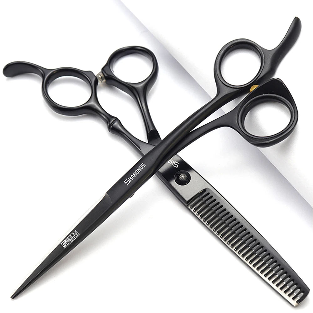 5.5/6/6.5 inch hair clippers, hairdressing scissors, scratch free flat tooth scissors, thinning hair stylist's special set.