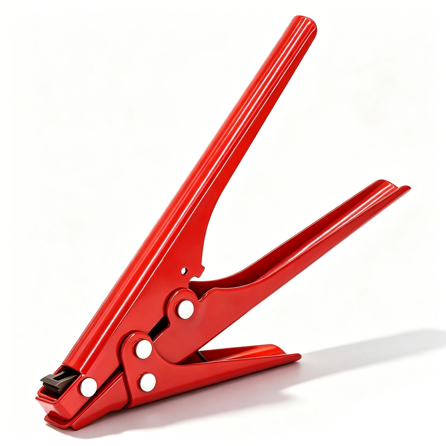 Cable Tie Gun Carbon Steel Zip Tie Tool for Tensioning Cutting Cable Ties Under 3/8 Inch Electrician DIY Tool