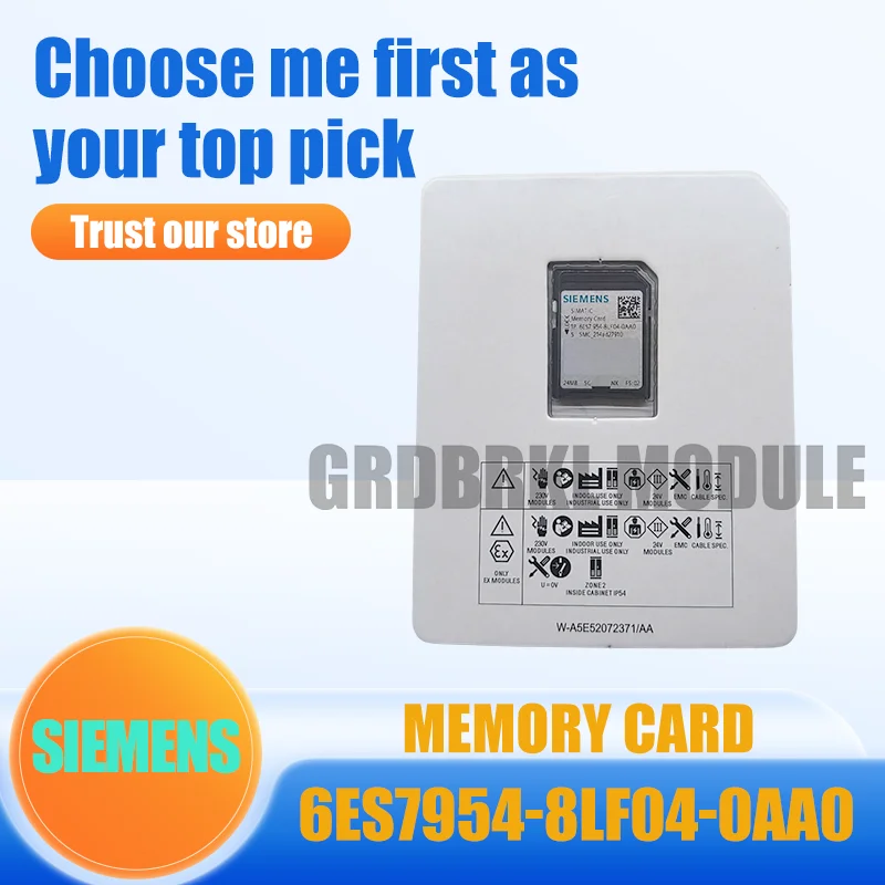 

New Original SIEMENS 6ES7954-8LF04-0AA0 24MB SIMATIC Memory Card
