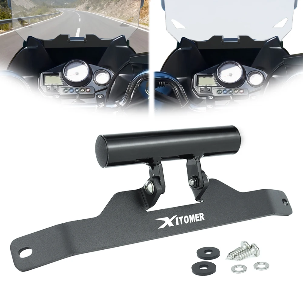 

For Yamaha TDM 900 2002-2007 2008 2009 2010 2011 GPS Navigation Plate Bracket Motorcycle Windshield Mount Phone Stand Holder