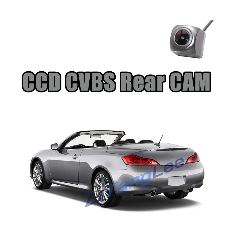 

Автомобильная камера заднего вида CCD CVBS 720P для Infiniti G37, трансформируемая 2-дверная камера заднего вида ночного видения, резервная камера для парковки на крыше воды