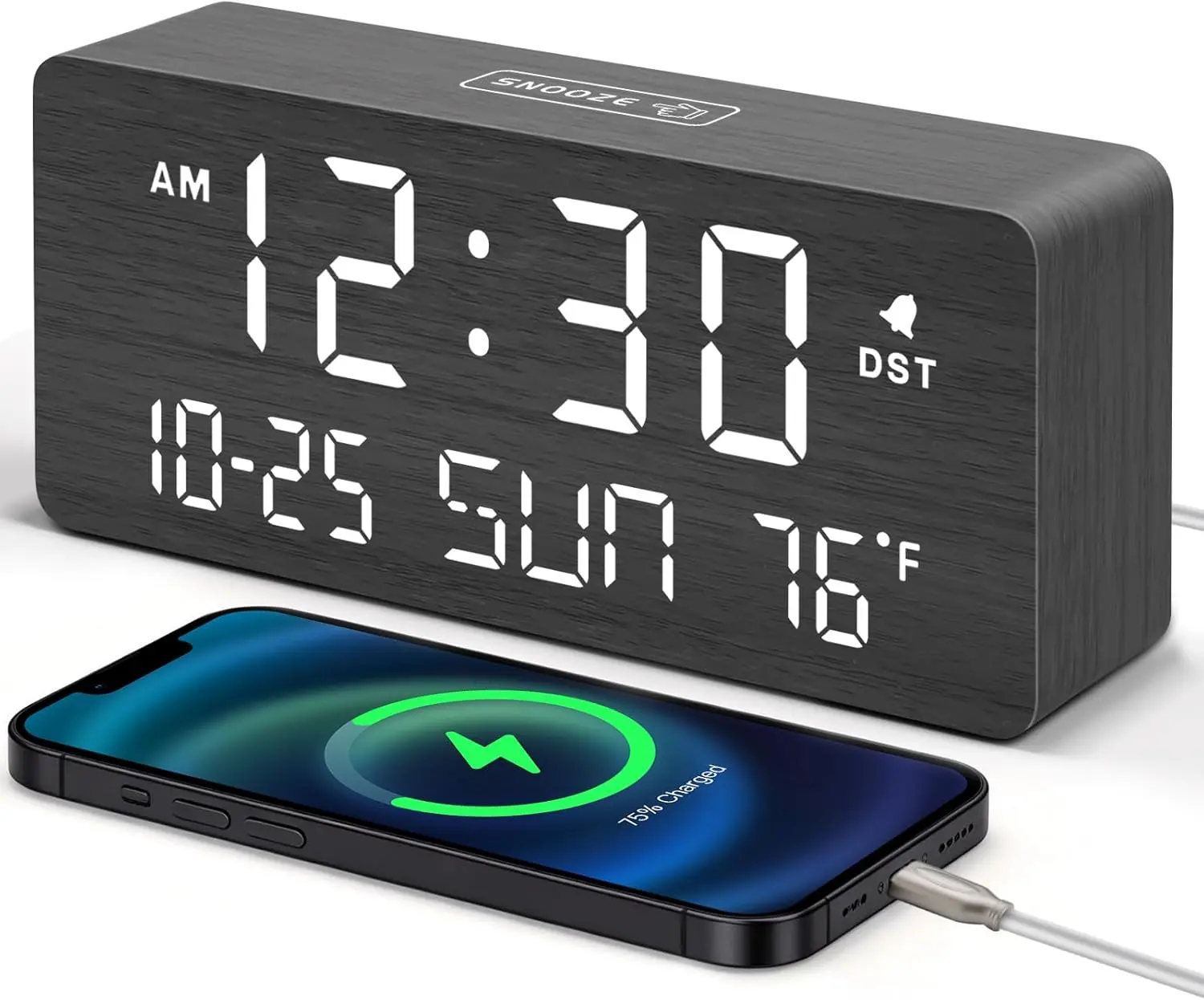 Wooden Digital Alar…