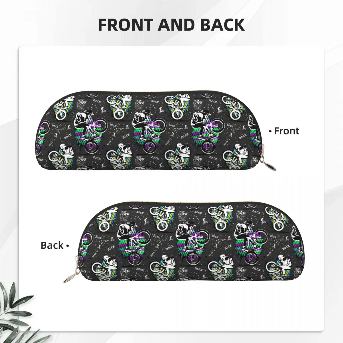 Bmx アパレル Bmx フリースタイル鉛筆ケースペンホルダー収納文具用品大容量ペンボックス鉛筆バッグ学生用