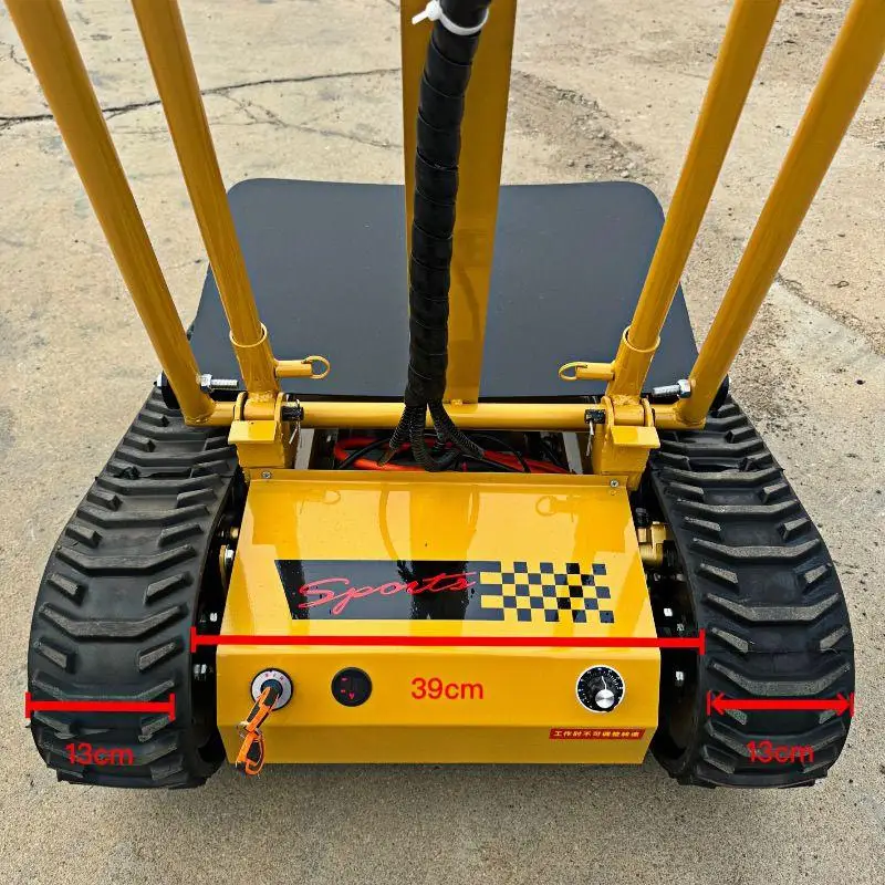 Home Appliances Foldable Cargo Silent Trolley Electric Crawler Climbing Machine Crawler Up and Down The Stairs To Carry Buckets