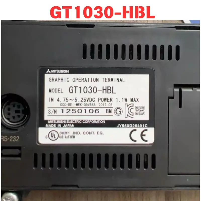 

Б/у сенсорный экран GT1030-HBL Функциональный тест ОК Быстрая доставка