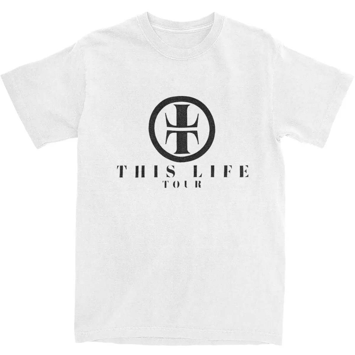 

Mens T-Shirt Take That This Life On Tour 2024 T-Shirts Harajuku Rock Band Summer Tee Shirt Vintage Casual 100% Cotton Tops Gift