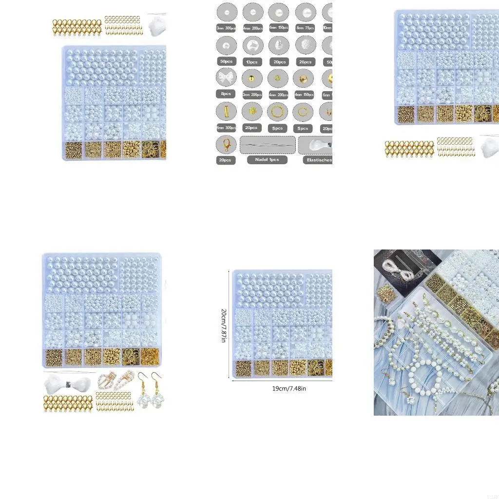 

Spacer Beads ABS Material Bracelet Making Jewelry Making Part for Bracelets