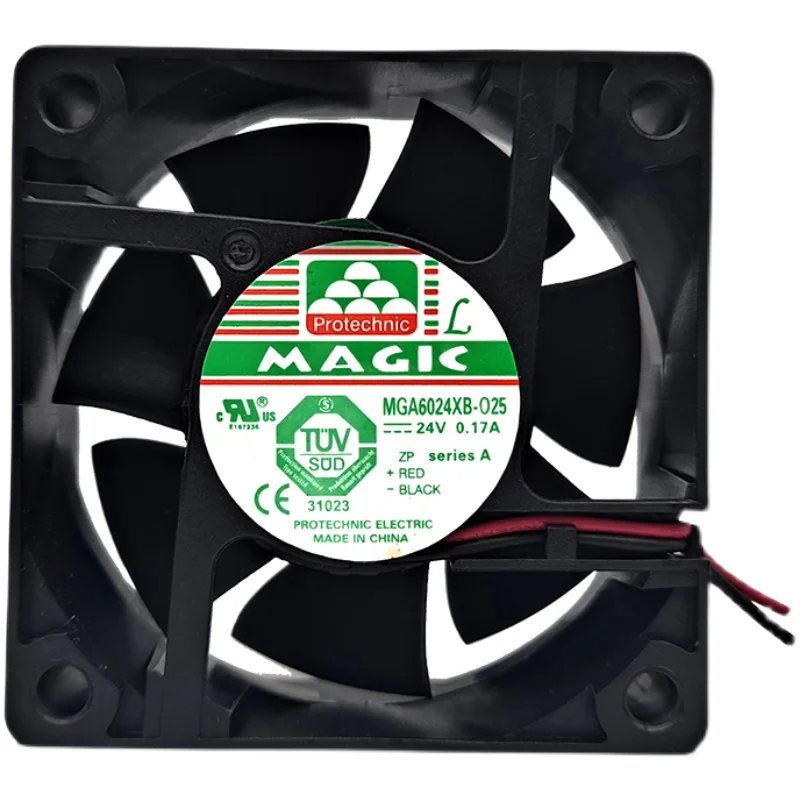 MGA6024XB-O25 DC24V 0.17a 4800 pliable 6025 60*60*25MM DC ventilateur de refroidissement