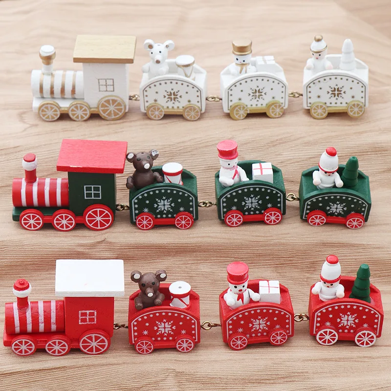 

Новые рождественские декоративные подарки, Рождественский поезд, подарки для детского сада, праздничные декоративные подвесные реквизиты