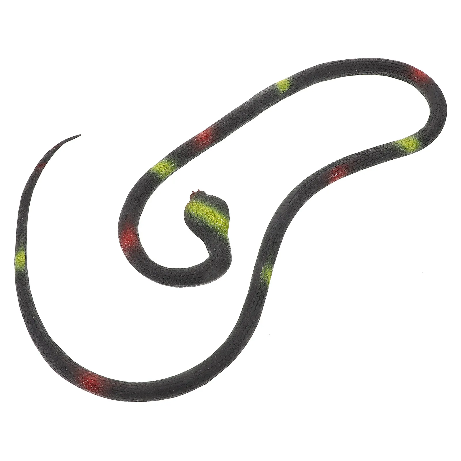 

Lifelike Artificial Snake Statue for Home Garden Party Decoration Halloween Prank Trick Prop Spooky Atmosphere Vivid Texture