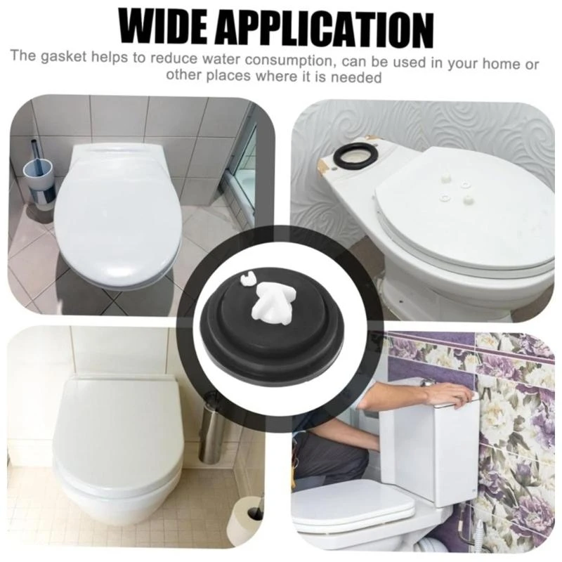 5 pcs Toilet Cistern Seals Dishagma Washer Untuk Katup Air Pencegahan Bocor .Y5GA