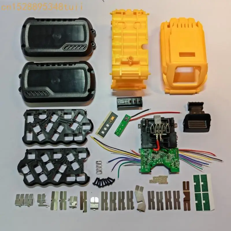 Y4QF Easy Assembly Batterij Cover voor DEW 20V/60V DCB609 DCB606 18650 Power Tool