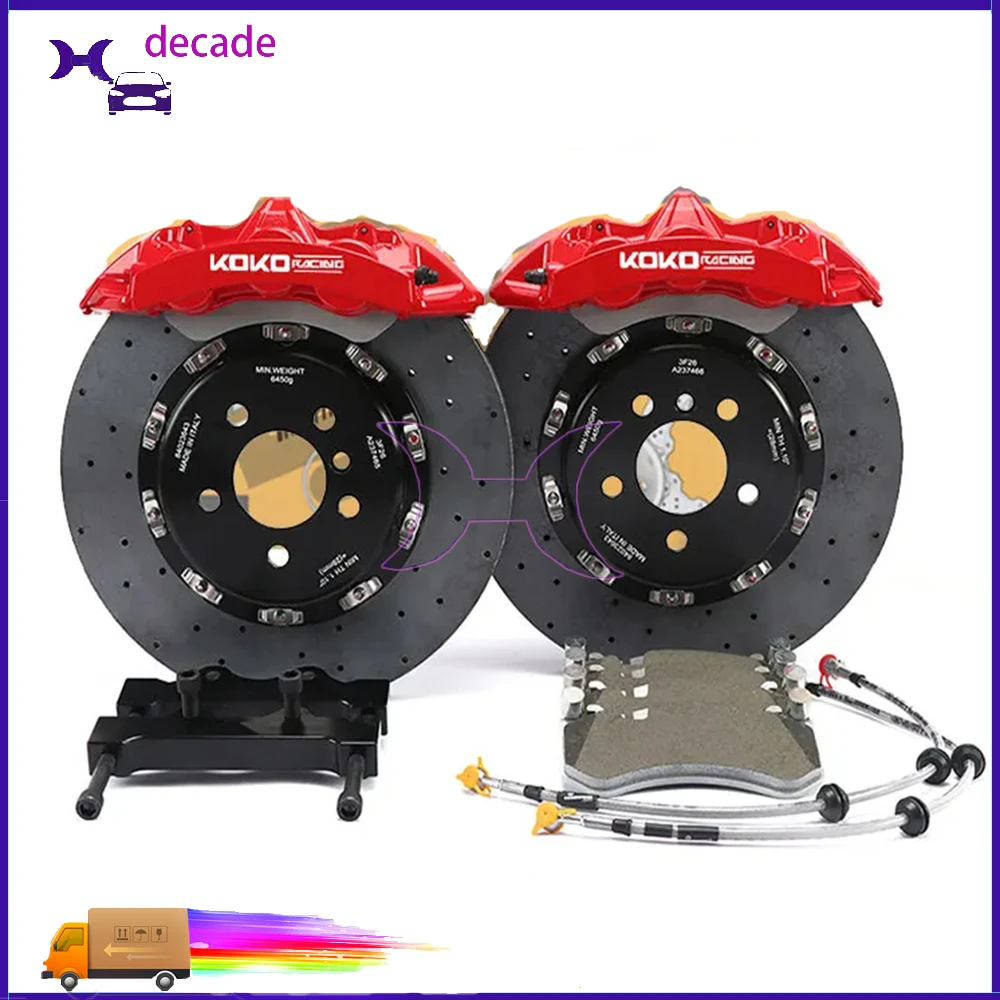 

Carbon Ceramic Brakes Disc 355mm-440mmx32mm-40mm Floating Screw Disk Rotors Kits for Golf 4 5 MK6 GTI CC Scirocco Tiguan Touran