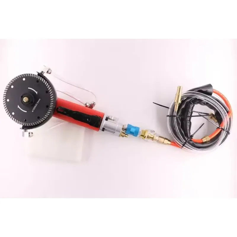 ELA 1405L هوائي 5 "باليد الهواء الرطب قطع طاحونة للجرانيت حجر الرخام الرطب الهواء القاطع زاوية طاحونة أدوات تعمل بالهواء المضغوط الأخرى #4