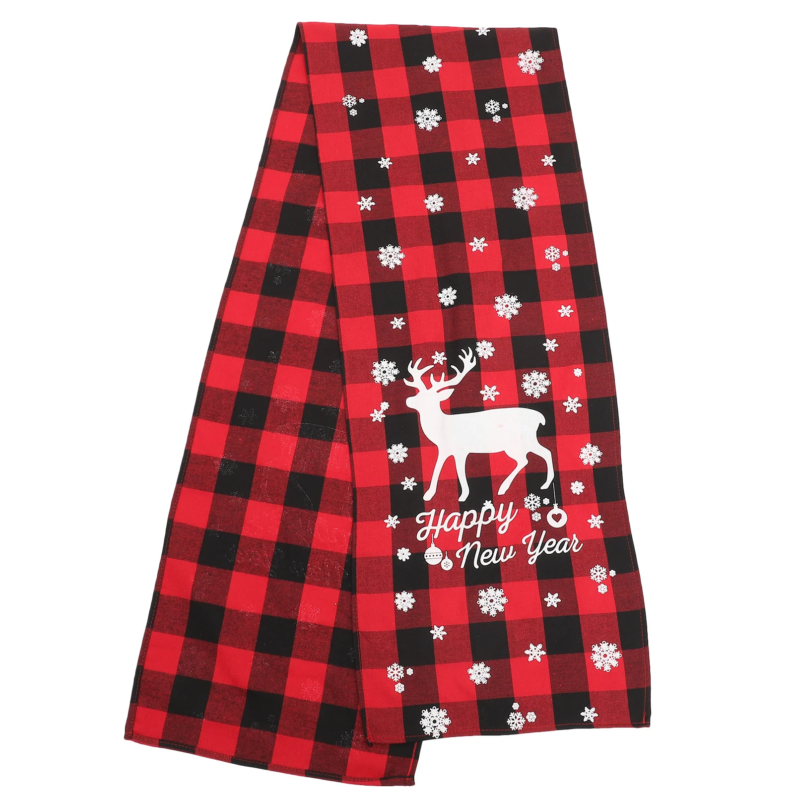 

Christmas Table Table Ornament Elk Pattern Festive Dining Decor For Holiday Party Home Hotel Decoration Tablecloth