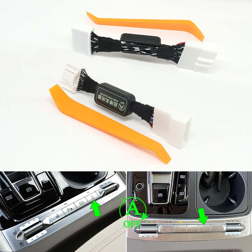 

Automatic Idle Start Stop Cancel Eliminator Engine Off Disable Device Delete Control Cable Plug For Kia Carnival KA4 2021-2025