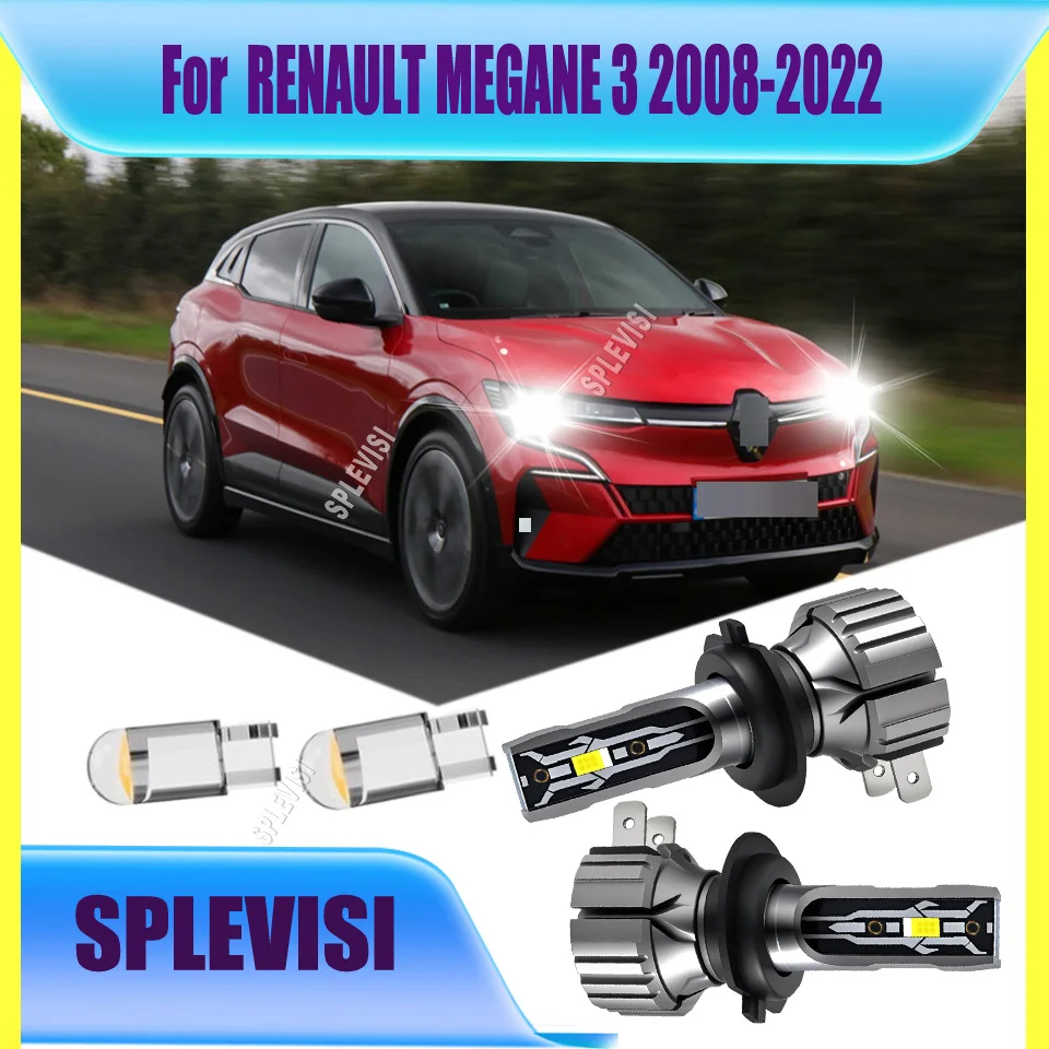 

Upgraded LED H7 White Headlight Bulb - Brightness & Nighttime Clarity Fot RENAULT MEGANE 3 2008 2009 2010 2011 2012 2013-2022