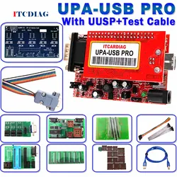 NEW SN: 050D5A5B UPA-USB V1.3 ECU Chip Tunning Tool Programmer with NEC Functions with UUPA-S Adapter Test cable for UUSP UUSP-S