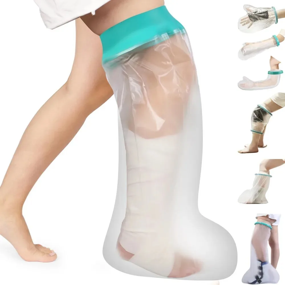Cast Covers for Shower Leg, Waterproof Cast Cover for Showering/Swimming, Cast Protector for Shower Leg Adult, Water Proof Showe