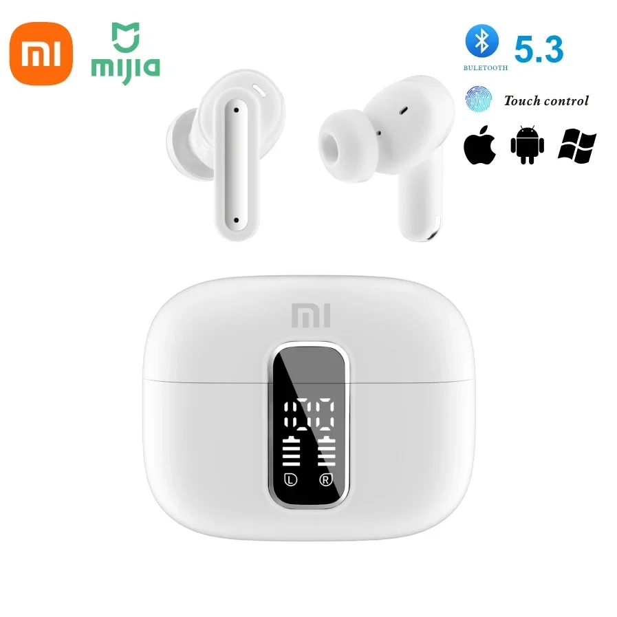 سماعات أذن Xiaomi SP99 الرقمية اللاسلكية بتقنية البلوتوث 5.3 لتقليل الضوضاء ومسافات طويلة جدًا داخل الأذن سماعات رياضية للجري