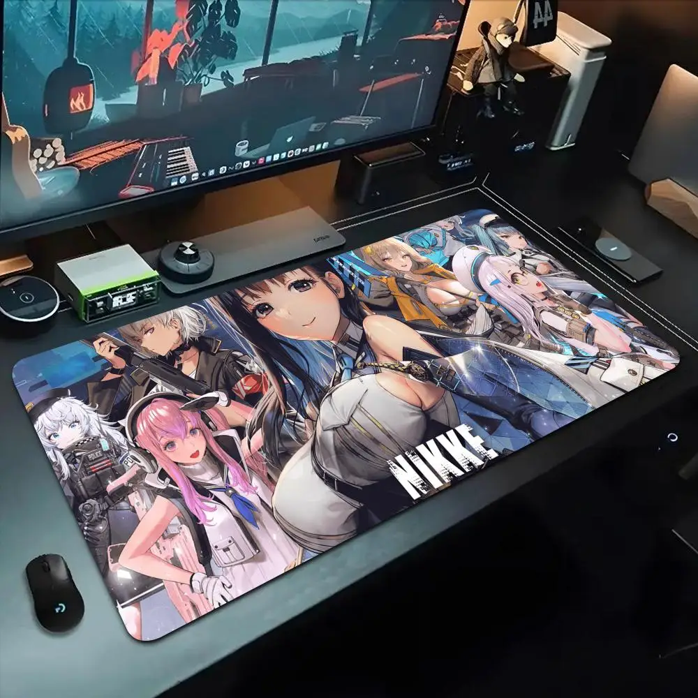 Anime Goddess of Victory NIKKE Mouse Pad 500X1000 Mm Large Gaming Mousepad Gamer XL Rubber Otaku Keyboard Pad Laptop Desk Mat