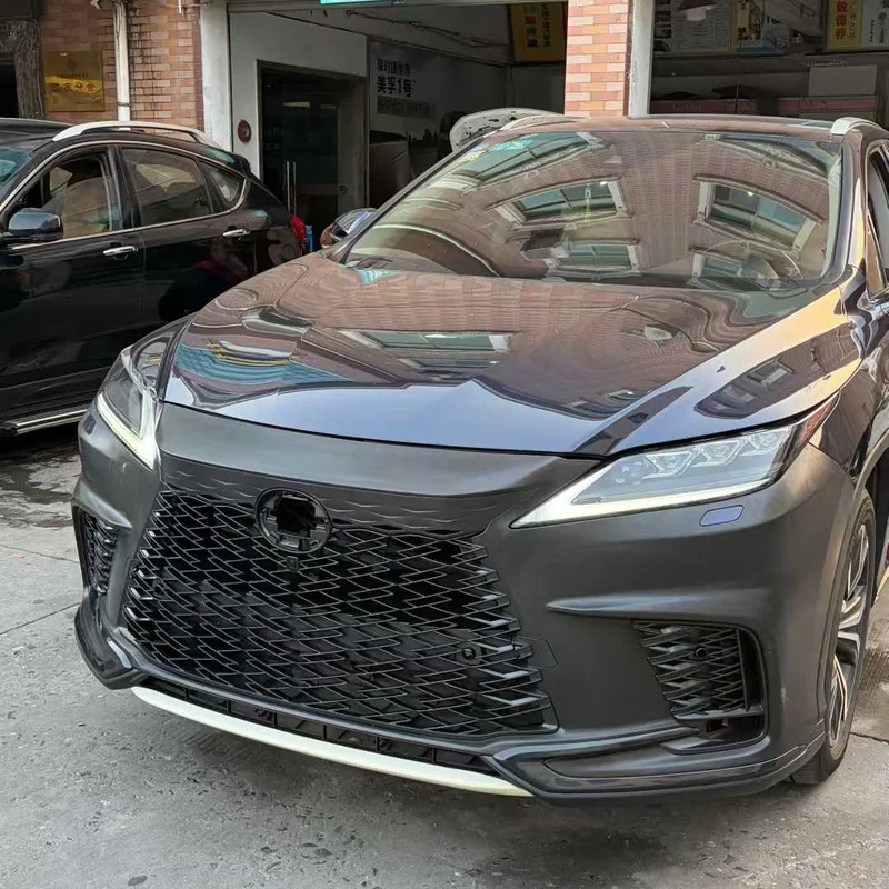 High Quality New 2023 Style Facelift Front Bumper Grille Body Kit Upgrade Fit for RX350 RX450 2016-2022