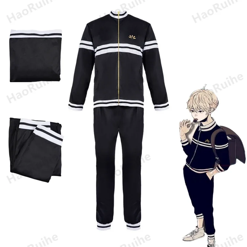 

CosplayNew Tokyo Revengers Young Mikey Cosplay Costume Manjiro Sano Zipper Jacket Tokyo Manji Gang Sportswear Top Pants Suit Hal