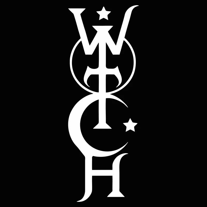 Witch Die-Cut Vinyl Decal Car Sticker Waterproof Auto Decors on Car Body Bumper Rear Window Laptop choose size