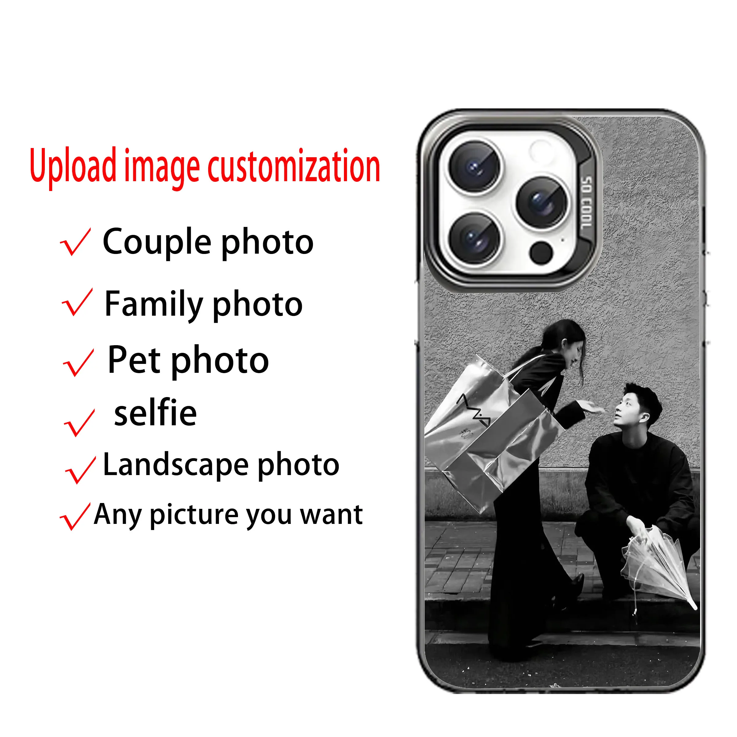 حافظة لهاتف آيفون 16 15 14 13 12 11 Pro Xs Max Mini 16e XR 7 8 Plus SE 2020 2022 مخصصة ذاتية الصنع #2